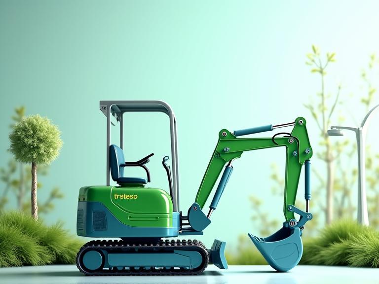 Equipos de construcción sostenibles y ecológicos